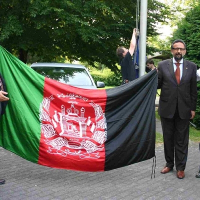 2010, Besuch des Afghanischen Botschafters, S.E. Dr. Najib