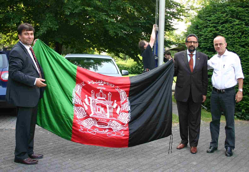 2010, Besuch des Afghanischen Botschafters, S.E. Dr. Najib